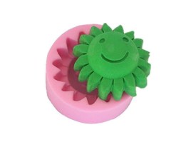 Molde silicona sol sonriente